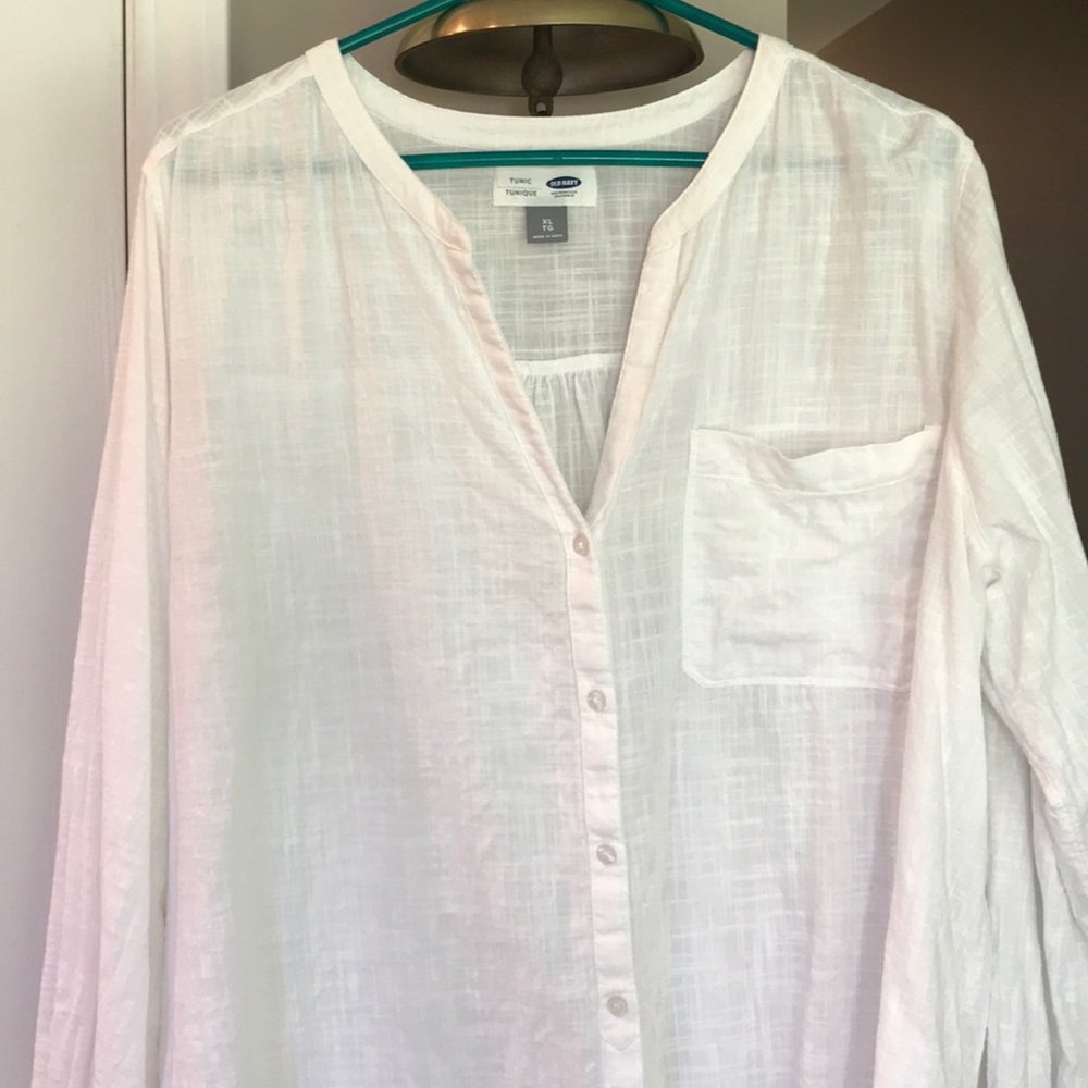 Old Navy white tunic